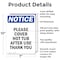 Signmission Please Cover Hot Tub After Use Thank You, 7 in W x Rectangle, Aluminum OS-2PACK-NS-A-710-V-17359 - alternate 6